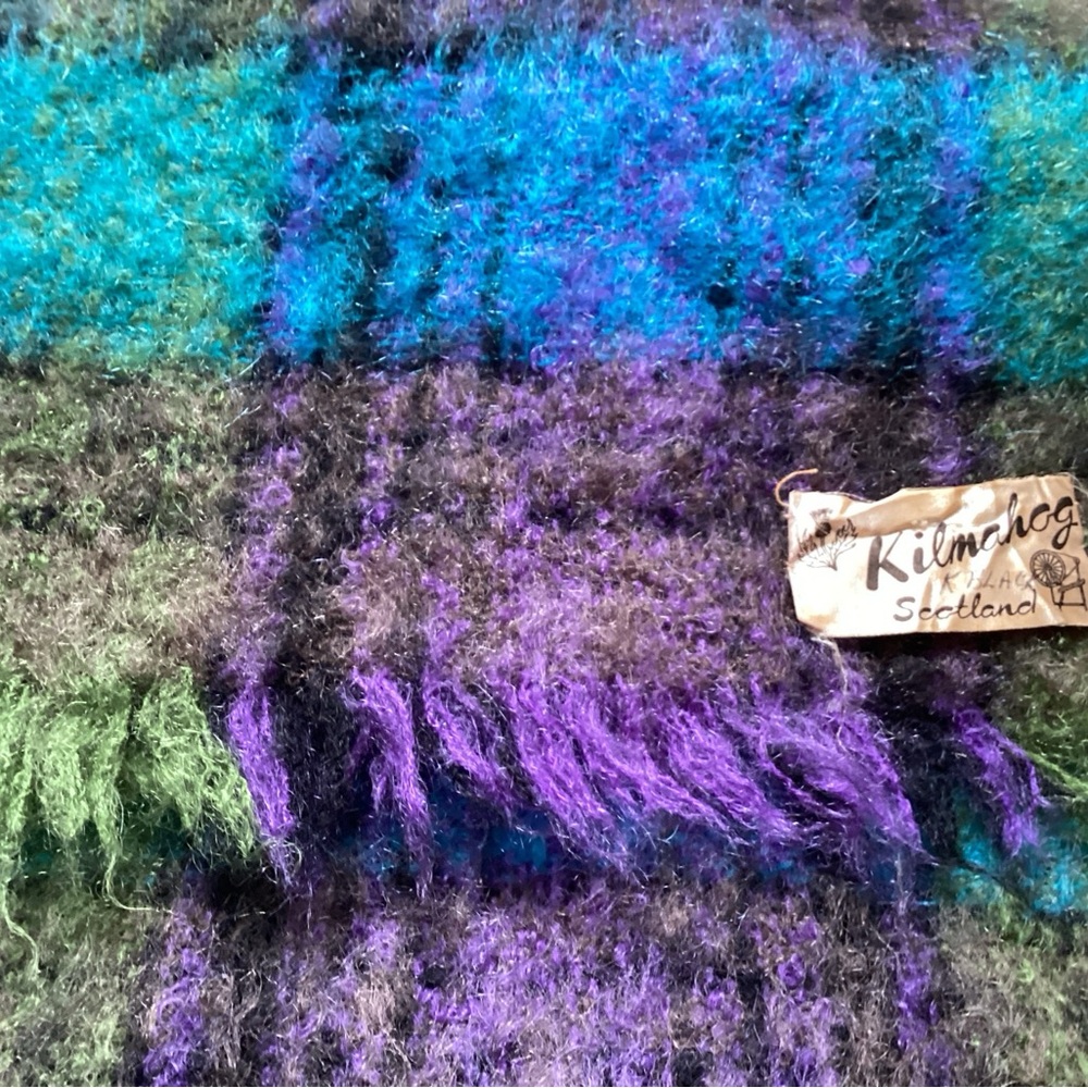 Kilmahog Mohair Scarf, made in Scotland